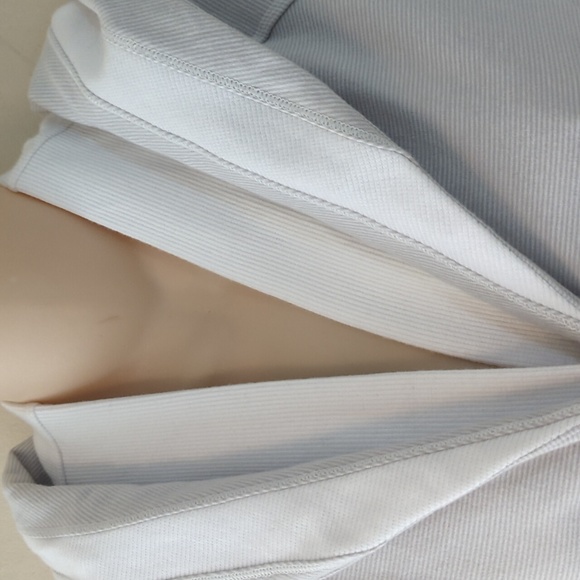 Lululemon To Class Button Down Jacket Wee Stripe Silver Spoon 4 - Picture 10 of 16